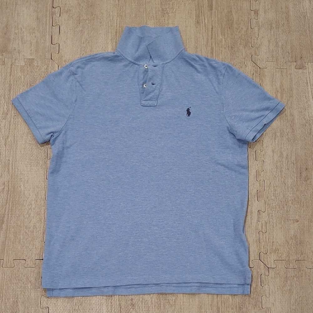 Polo by Ralph Lauren Men's Sky Blue Polo Shirt